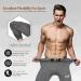 MEETYOO Men's 3/4 Compression Pants Large 3 Pack - Comfortable and Durable Performance Wear - Buy Online on SooperMarket.com