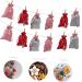 Cabilock DIY Advent Calendar 3 Sets Christmas Calendar Bag Calendars Xmas Candy Bags Drawstring Bags Number Storage Bags - Buy Online on SooperMarket.com