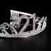 Frcolor 21th Birthday Crystal Tiara Crowns Headband with Hair Combs - Buy Online on SooperMarket.com