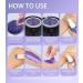 Madors Waxing Kit with LCD Display Temperature Control and 5 Hard Wax Beads - Purple - Buy Online on SooperMarket.com