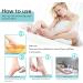 Glass Foot File Callus Remover for Dead Skin Removal - Pedicure Tool for Soft, Smooth Feet - Foot Scrubber and Heel Scraper - Ideal for Men and Women - Buy Online on SooperMarket.com