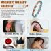 EnerCoppeX Copper Magnetic Bracelet for Women - Turquoise Jewelry with 3500 Gauss Magnet (COB-0175) - Buy Online on SooperMarket.com