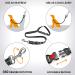 Comfortable Dog Seat Belt Harness for Car - 2-in-1 Leash & Restraint | Strong, Durable, & Reflective | Adjustable Bungee & 360 Swivel Attachment | Easy-to-Use Black Design - Buy Online on SooperMarket.com
