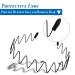 Timoo 5 PCS Metal Spring Wavy Hairband Hair Hoop - Fashionable Headwear for Men & Women - Black - Buy Online on SooperMarket.com