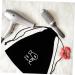 Gogogmee 5 Pcs Hair Dryer Storage Bag Cotton Drawstring Bags Drawstring Makeup Bag Sack Flannel Black - Buy Online on SooperMarket.com