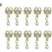Worparsen Nail Jewelry Pendant Style Nail Art Decor DIY Manicures Gadget High Durability for Salon 1 Bag E - Buy Online on SooperMarket.com
