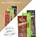 Primal Spirit Vegan Jerky - Seitan Power Pack | 10g Plant Based Protein | Non-GMO | No Preservatives | 24-Pack 1oz (Classics: Teriyaki, Thai Peanut, Mesquite Lime) - Buy Online on SooperMarket.com
