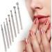 Kuuleeyn 6-Piece Nail Drill Set - Multifunctional Electric Manicure Tool for Nails Glass and Plastic - Buy Online on SooperMarket.com