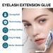 Black Individual Eyelash Glue 2-Pack | Express Drying, Waterproof & Long-Lasting Lash Adhesive for DIY Extensions - Buy Online on SooperMarket.com