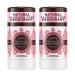 Lavanila Natural Aluminum Free Deodorant 2-Pack Vanilla Grapefruit - The Healthy Deodorant for Men and Women Solid Stick (2 Ounce Each) Vegan Vanilla Grapefruit 2 Ounce (Pack of 2)