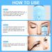 Rechargeable Heated Eyelash Curler - Quick Easy & Natural Curls | Handheld Electric Rizador de Pesta as (Blue) | Long-Lasting Makeup Solution - Buy Online on SooperMarket.com