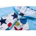 BONVERANO Baby Boys Swimsuit 6-9 Months Blue Star | UPF 50+ Full-Zip Hoodie One Piece Swimwear - Buy Online on SooperMarket.com