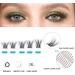 SISILILY Individual Lashes Cluster 50 Pcs Kit | DIY Reusable 3D Eyelash Extension | Soft Natural C CC D Curl Individual Eyelashes with Glue | 10/12/14/15/16mm Length - DM12 - Buy Online on SooperMarket.com