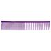Chris Christensen 000 7.5 Greyhound Style Butter Comb - Fine/Coarse, Professional Grooming Tool with Brass Spin and Steel Teeth - Buy Online on SooperMarket.com