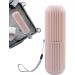 Manolyee Travel Toothbrush Holder - Multifunctional Toothbrush Case & Organizer for Home Business Camping | Pink Travel Container - Buy Online on SooperMarket.com