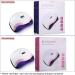 Aokyom 168W Nail Dryer Lamp with Timer and Smart Sensor for Gel Nails - UV LED Professional Nail Lamp for Finger/Toenail - LCD Display - Compatible with All Gel Polish - Buy Online on SooperMarket.com