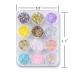 12 Colors Chunky Body Face Glitter - Sparkle Holographic Makeup Palette - Buy Online on SooperMarket.com