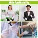 36Pcs White Gloves 18 Pairs Soft Cotton Gloves Large Size Stitched White Gloves for Dry Hand Moisturizing Cosmetic Hand Spa and Coin Jewelry Silver Inspection - Buy Online on SooperMarket.com
