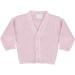 Baby Cardigan Premature Baby Cardigan Winter Knitted Cardigan for Baby Boys & Girls Ribbed Knit Baby Knitwear Made in Portugal Pink 3-5 lb 3-5 lb Pink