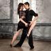 Men's Black Leather Ballroom Dance Shoes - Size 9.5 | Latin Salsa Dancing Character Shoes - Buy Online on SooperMarket.com