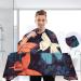 Kigai Butterfly Leaf Barber Cape - Waterproof Adjustable Hair Cutting Cape for Men & Women | Professional Salon Hairdressing Gear - Buy Online on SooperMarket.com