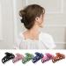 SYGY 6PCS Large Hair Claw Clips for Women - Nonslip Matte Strong Hold Banana Clips for Thick/Thin Hair - Fashion Jumbo Jaw Clips in 6 Colors - Buy Online on SooperMarket.com