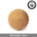 Natural Cork Yoga Studio Massage Ball - 4 cm | Eco-Friendly Recovery Tool for Pain Relief & Muscle Relaxation - Buy Online on SooperMarket.com
