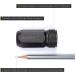 Blackwing One-Step Long Point Sharpener  German Steel Blade  Creates Sharp Long Curved Point  Easy to Use  Black  Pack of 1 - Buy Online on SooperMarket.com