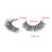 Wiwoseo 10 Pairs 14MM Cat Eye 3D Effect Natural Wispy Fluffy Russian False Eyelashes - Buy Online on SooperMarket.com