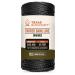 Texas Bushcraft Tarred Bank Line Twine - #36 Black Nylon String for Fishing, Camping and Outdoor Survival  Strong, Weather Resistant Bankline Cordage for Trotline 1/4 lb - #36 (121 ft) Braided