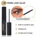 LASHVIEW DIY Eyelash Extension Kit | Natural Pre-cut Cluster Lashes with Glue and Tweezers | Synthetic, Reusable, Featherlight | MY DAY Mix 12/14mm - Buy Online on SooperMarket.com