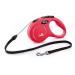 Flexi classic retractable dog leash (cord) for dogs up to 11.8 kg 4.9 m small red red/excursion single -colored (GetaWay Solids) Small (Pack of 1)