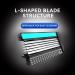 Premium Men's Disposable Razors - 5 Blade Razor with Handle & Cartridges for Smooth Shaving | International Shipping Available - Buy Online on SooperMarket.com