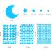 Glow Ceiling Stars Blue - Kids Bedroom Decor Wall Stickers - Buy Online on SooperMarket.com