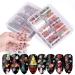 Kalolary 20 Rolls Nail Foil & Glue - Holographic Starry Sky Stars Transfer Stickers for DIY Nail Art Decoration - Buy Online on SooperMarket.com