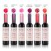 Moulis 6-Piece Matte Liquid Lipstick Set - Waterproof, Long-Lasting Lip Tints in Wine Colors - Mini Makeup Sticks in Wine Bottle Cover - 0.24oz Each - Buy Online on SooperMarket.com
