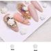 3D Flower Nail Charms 200 Pcs White Acrylic Camellia Rose Flower Nail Art Charms Nail Rhinestones Gems Nail Accessories for DIY Nail Art Design Jewelry Making (White) - Buy Online on SooperMarket.com