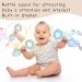 Smarbore Silicone Baby Teething Toy for Babies 0-12 Months - Nude Green Rattle & Teether for Sensory Exploration and Pain Relief - Buy Online on SooperMarket.com