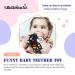 BIGSPINACH Baby Teething Keys Toys Set - Gothic Car Key Baby Teether Combo for 6 to 12 Months Toddler (Black) - Buy Online on SooperMarket.com