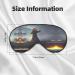SSIMOO Giant Nuclear Ship Sleep Eye Mask | Breathable Travel Eye Patch for Relaxation - Black - Buy Online on SooperMarket.com
