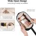 Narwey Large Makeup Bag - Black Travel Toiletry Cosmetic Organizer for Women - Buy Online on SooperMarket.com
