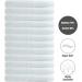 SUMMERMIA 12 Pack Bamboo Washcloths 13x13 - Soft Face and Body Wash Cloths (White) - Buy Online on SooperMarket.com