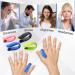 SamFansar 4Pcs Hypoglycemic Acupoint Clip-Hypoglycemia Acupoint Clip Portable Sugar Control Pain Relief Acupressure Point Clip Helps for Effectively Control Blood Sugar 4pcs - Buy Online on SooperMarket.com