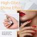 Modelones Gel Top Coat 10ML - High Gloss No Wipe Top Coat for Long-Lasting Home Manicure | Gift Box Included - Buy Online on SooperMarket.com