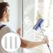 Neamou Window Screen Cleaner Brush - 4-in-1 Cleaning Brush For Window Screen - Wet And Dry Dual-Use Household Screen Cleaner Tool For Screen Sofa Wall Cleaning Sponge Refill Pack 3 Pieces - Buy Online on SooperMarket.com