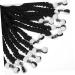 ABOOFAN Braided Wig Ponytail Extension for Women Womens Braid Extensions Bow Braid Wig Braided Ponytail Extension Braided Ponytails Synthetic Hairpiece Africa Miss Chemical Fiber To Weave As Shown 01 24.00X13.00X5.00CM - Buy Online on SooperMarket.com