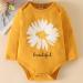 Koonde Baby Girl Clothes 3-Piece Outfit Set | Romper, Trouser & Headband | Newborn to 24 Months | 12-18 Months | Yellow + Navy - Buy Online on SooperMarket.com