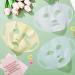 FRCOLOR Silicone Face Masks - Reusable Moisturizing Mask Sheet for Skincare | 3 Pcs Beauty Tool for Women & Girls - Buy Online on SooperMarket.com