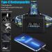 Ynipanda Rechargeable LED Headlamp | 30W White Laser Beads | Blue - Buy Online on SooperMarket.com
