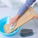 Facynde Nail Brushes for Cleaning | Multi-Purpose Hand & Nail Cleaning Brush for Manicure | Dark Blue Nail Cleaning Tool - Buy Online on SooperMarket.com
